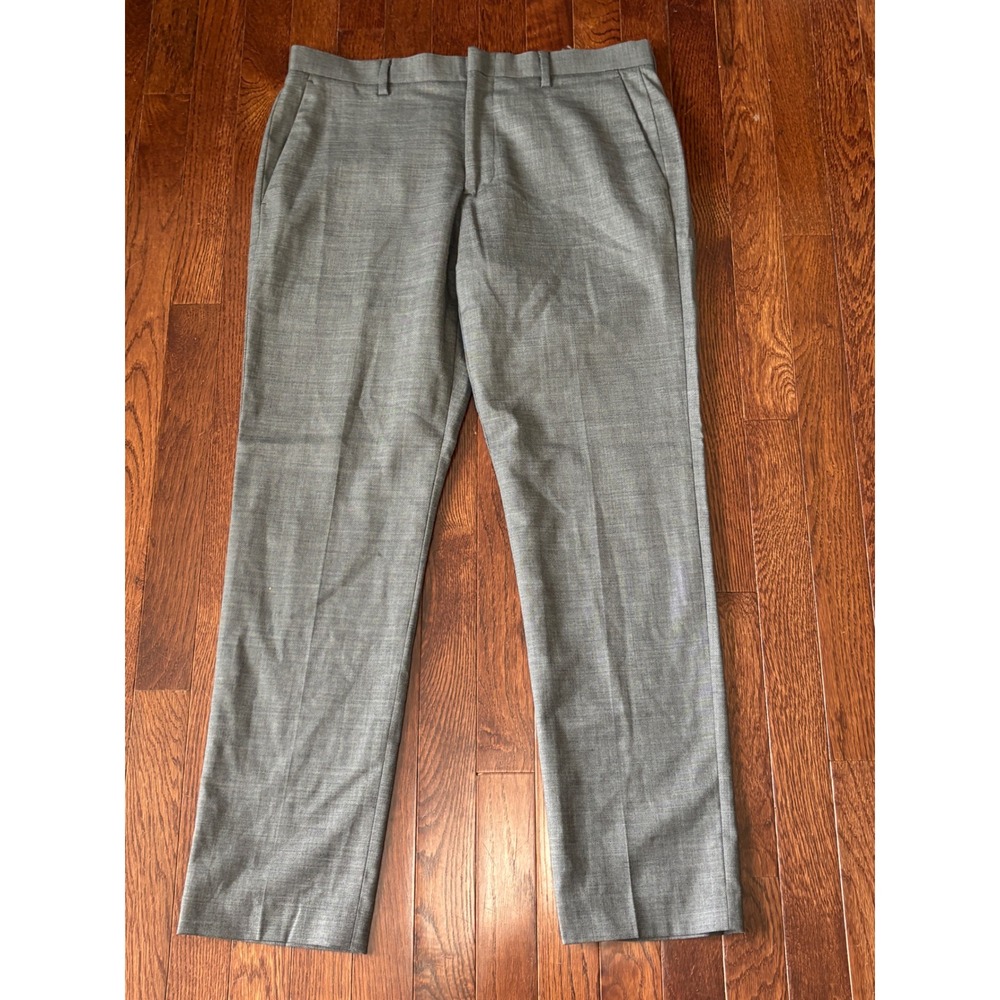 J.Crew Ludlow Slim Fit Four Season Wool Blend Dress Pants Grey 32x30 J6061